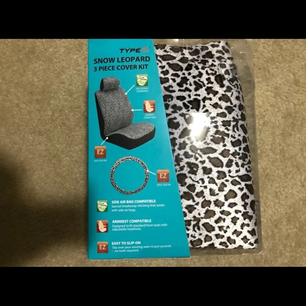 Snow Leopard 3 Pc Cover Kit (brand New )